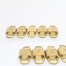 LOUIS VUITTON Padlock 10set Padlock Gold Tone LV Auth am1357g-4
