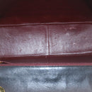 CHANEL Big Matelasse Flap Chain Shoulder Bag Lamb Skin Black Gold Auth am1276gA-9