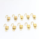 LOUIS VUITTON Padlock 10set Padlock Gold Tone LV Auth am1357g-8