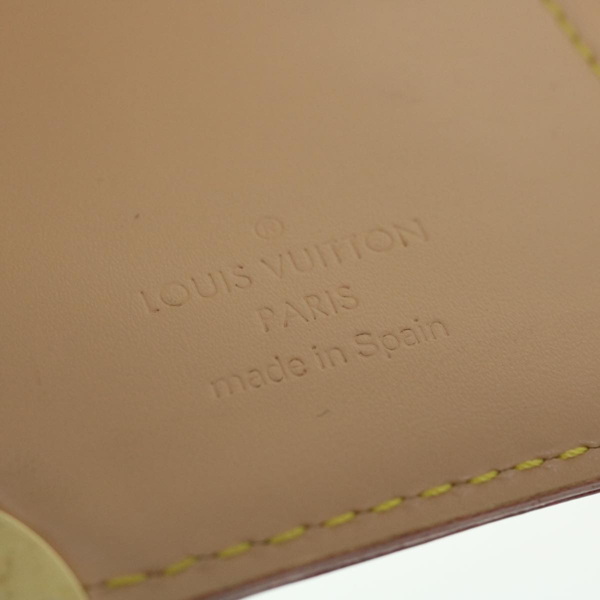 LOUIS VUITTON Multicolor Agenda PM Day Planner Cover White R21074 LV Auth 50002