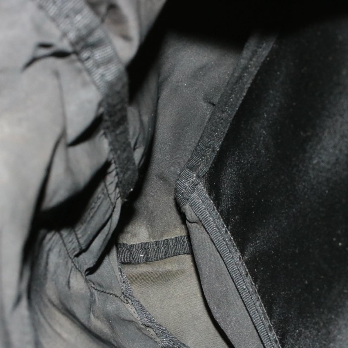 PRADA Backpack Nylon Black Auth ar2571