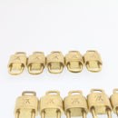 LOUIS VUITTON Padlock 10set Padlock Gold Tone LV Auth am1310g-4