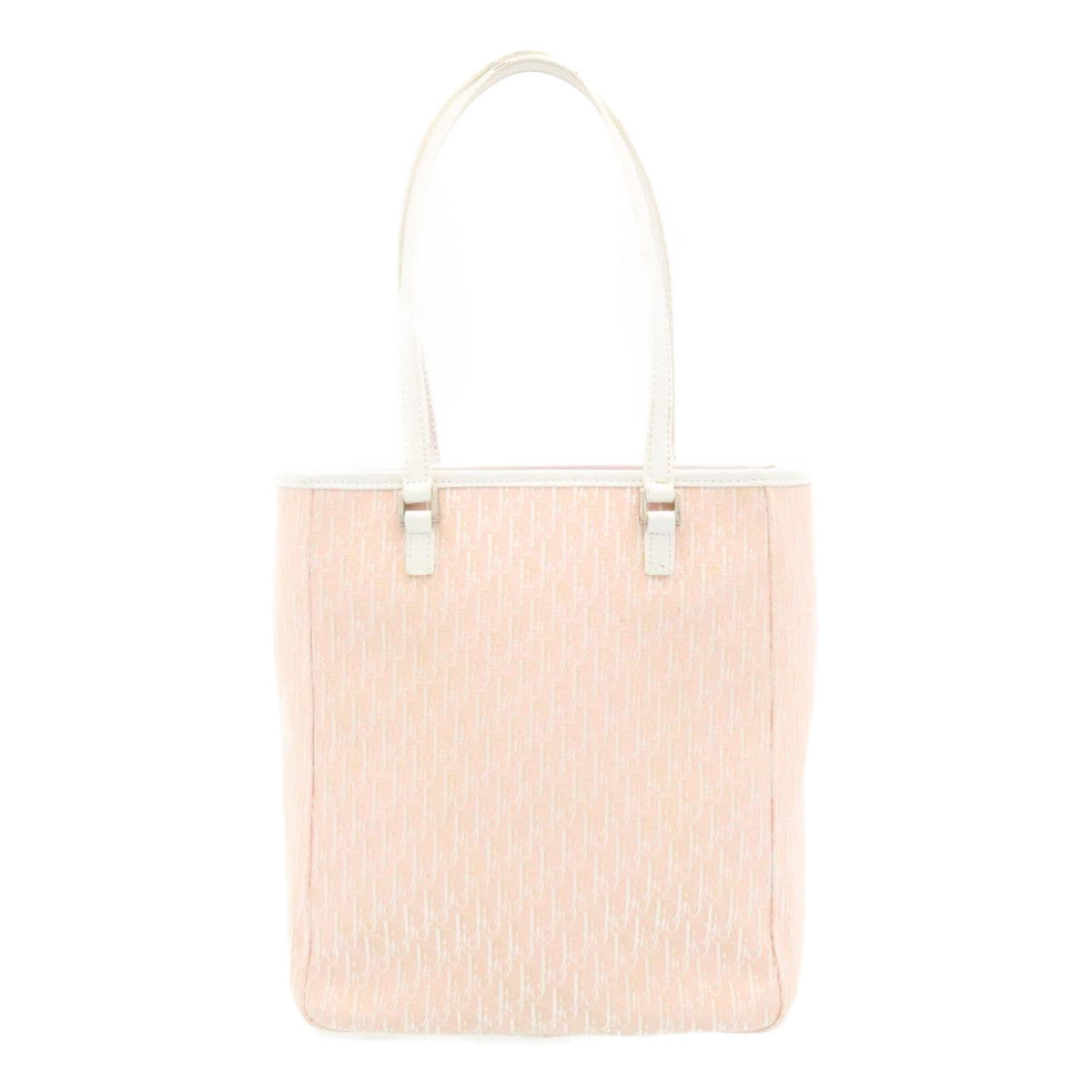 Christian Dior Trotter Canvas Shoulder Bag Canvas Pink Auth 27930 - 0