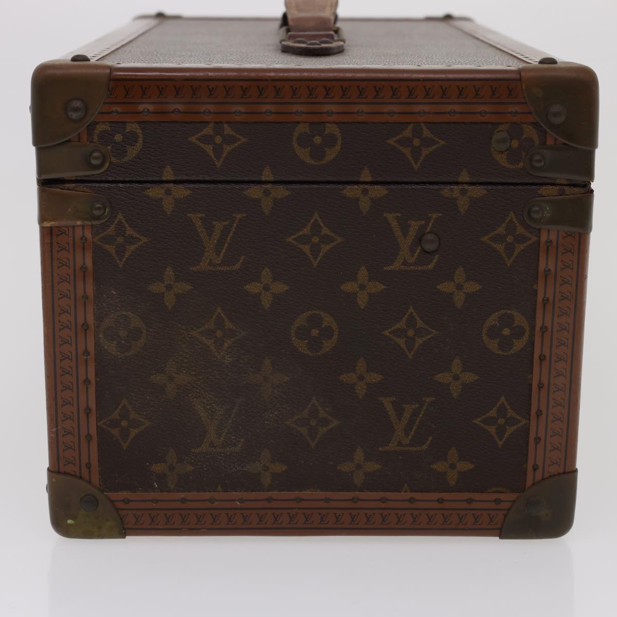 LOUIS VUITTON Monogram Boite Buteil Hand Bag Vanity Vintage M21822 Auth am1389g