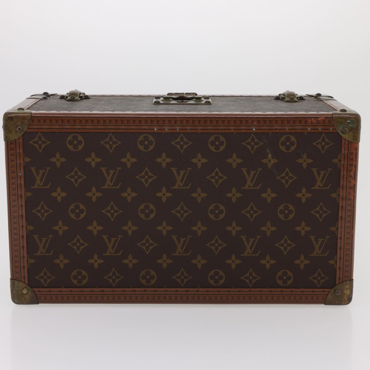 LOUIS VUITTON Monogram Boite Buteil Hand Bag Vanity Vintage M21822 Auth am1389g