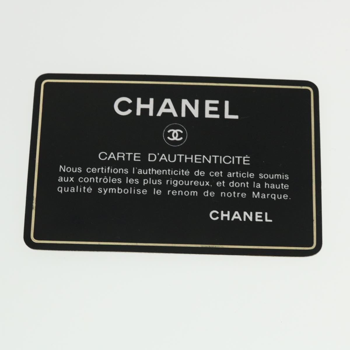 CHANEL Matelasse Double Chain Flap Shoulder Bag Black Silver CC Auth 24634A