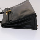 HERMES Kelly 32 Hand Bag Leather Black Auth ni110A-4