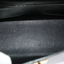 HERMES Kelly 32 Hand Bag Leather Black Auth ni110A-10