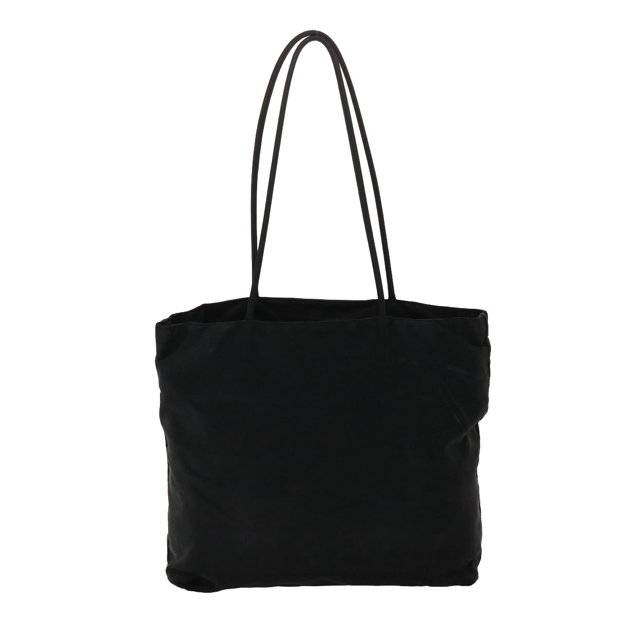 PRADA Shoulder Bag Nylon Black Auth 36653 - 0