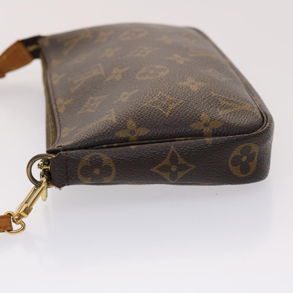 LOUIS VUITTON Monogram Pochette Accessoires Pouch LV Auth pt1644