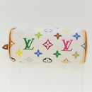 LOUIS VUITTON Monogram Multicolor Mini Speedy Hand Bag White M92645 Auth am1710g-5