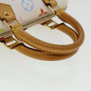 LOUIS VUITTON Monogram Multicolor Mini Speedy Hand Bag White M92645 Auth am224g-6