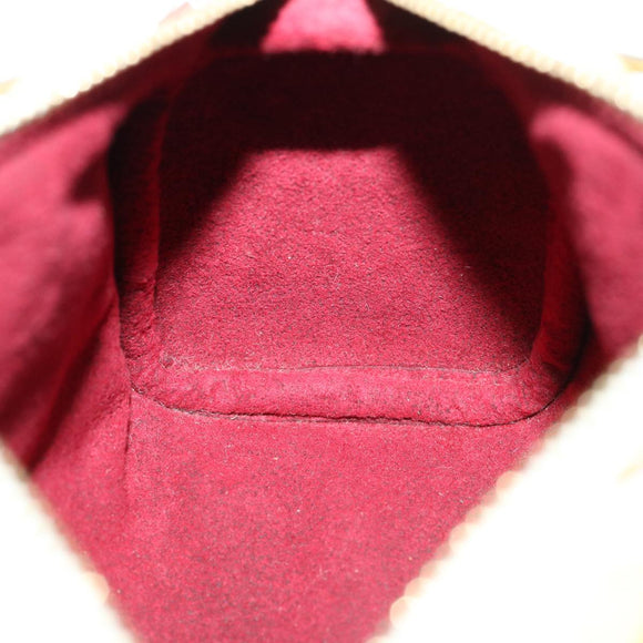 LOUIS VUITTON Monogram Multicolor Mini Speedy Hand Bag White M92645 Auth am224g