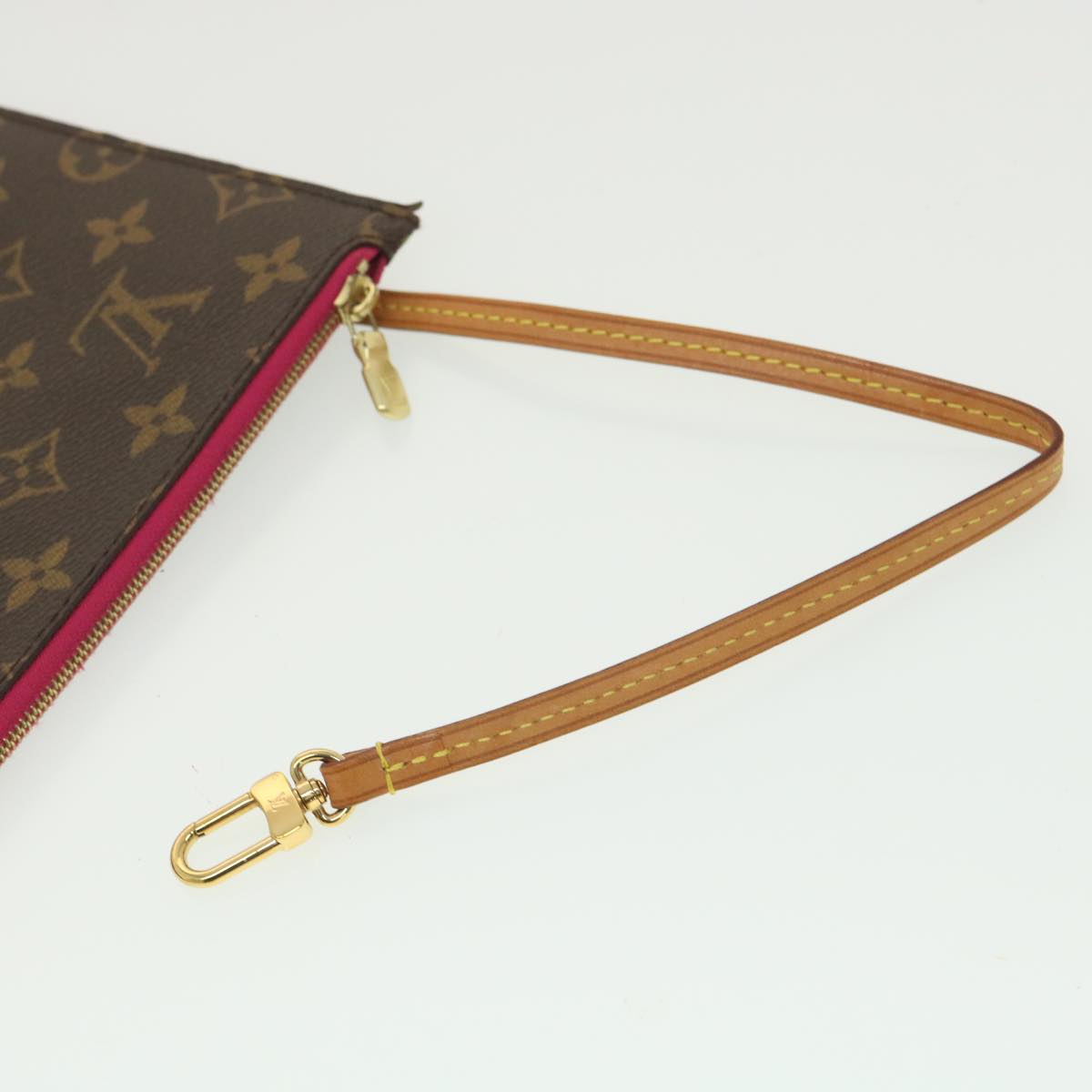 LOUIS VUITTON Monogram Neverfull MM Pouch LV Auth S104