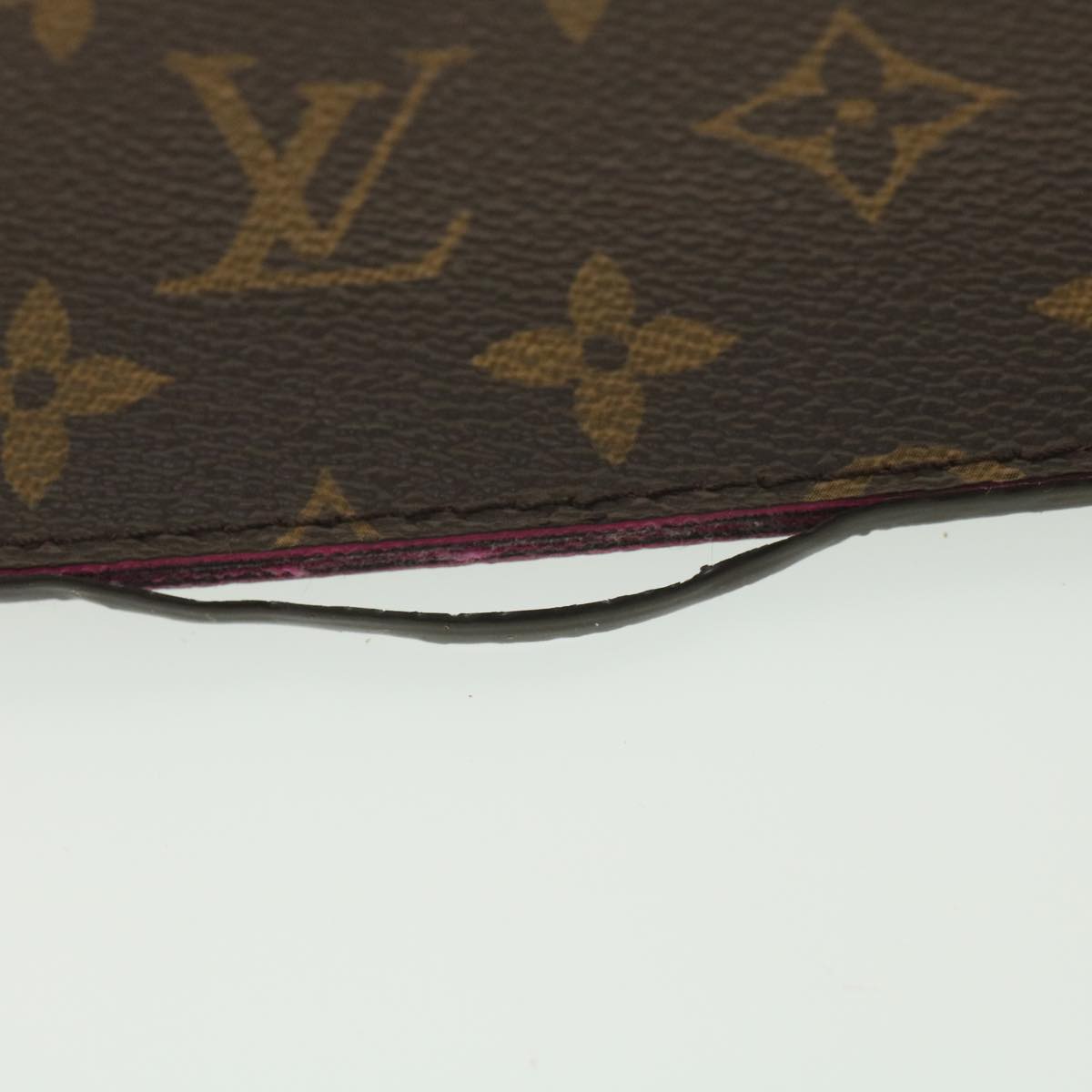 LOUIS VUITTON Monogram Neverfull MM Pouch LV Auth S104