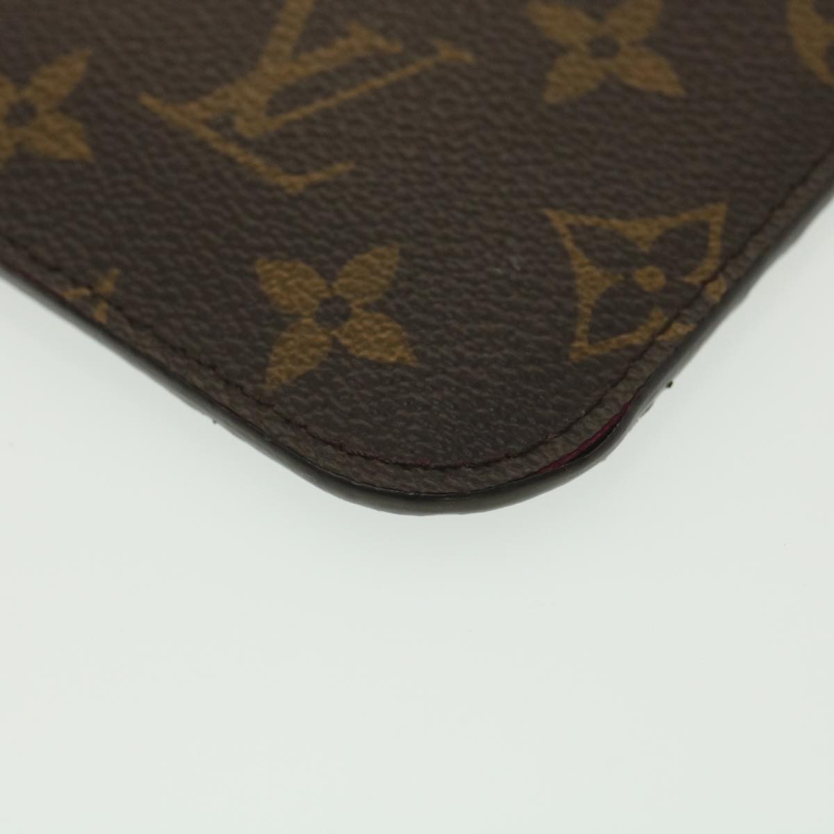 LOUIS VUITTON Monogram Neverfull MM Pouch LV Auth S104