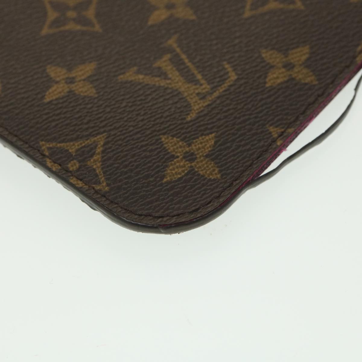 LOUIS VUITTON Monogram Neverfull MM Pouch LV Auth S104