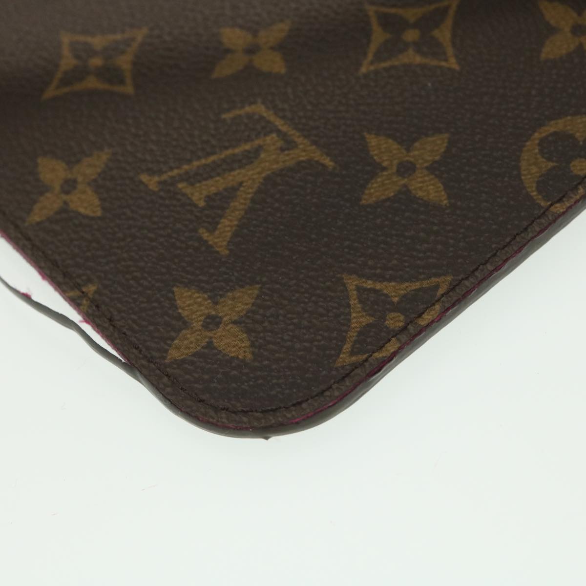 LOUIS VUITTON Monogram Neverfull MM Pouch LV Auth S104