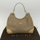 GUCCI GG Canvas Guccissima Shoulder Bag Outlet Black 257268 Auth ti1188-12