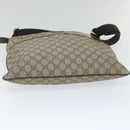 GUCCI GG Canvas Shoulder Bag Coated Canvas Beige 141198 Auth ti1265-10
