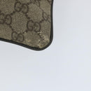 GUCCI GG Canvas Shoulder Bag Coated Canvas Beige 141198 Auth ti1265-11