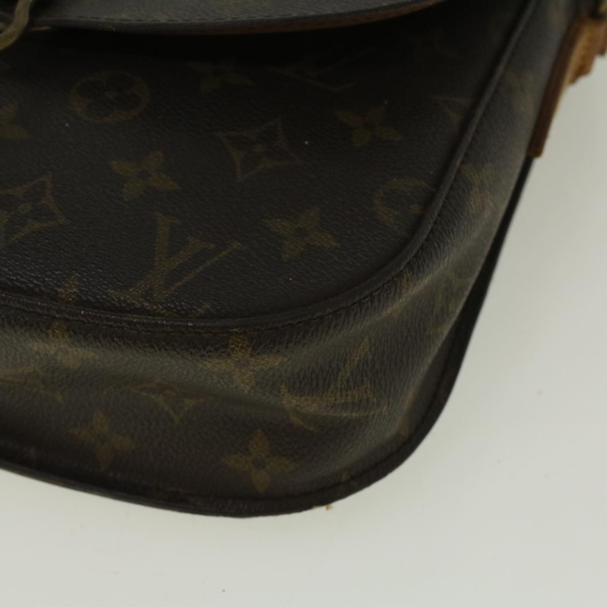 LOUIS VUITTON Monogram Saint Cloud GM Shoulder Bag M51242 LV Auth ti1274