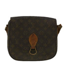 LOUIS VUITTON Monogram Saint Cloud GM Shoulder Bag M51242 LV Auth ti1274-13