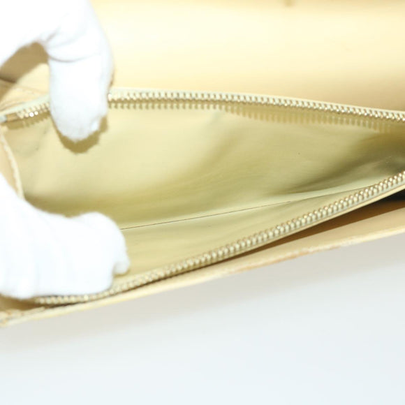 LOUIS VUITTON Epi Pochette Porte Monnaie Credit Wallet White M6357A Auth ti1295