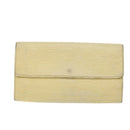 LOUIS VUITTON Epi Pochette Porte Monnaie Credit Wallet White M6357A Auth ti1295-13