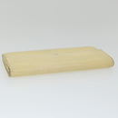 LOUIS VUITTON Epi Pochette Porte Monnaie Credit Wallet White M6357A Auth ti1295-5