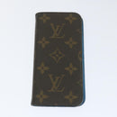 LOUIS VUITTON Monogram iPhone Case 4Set Blue Pink LV Auth ti1305-11
