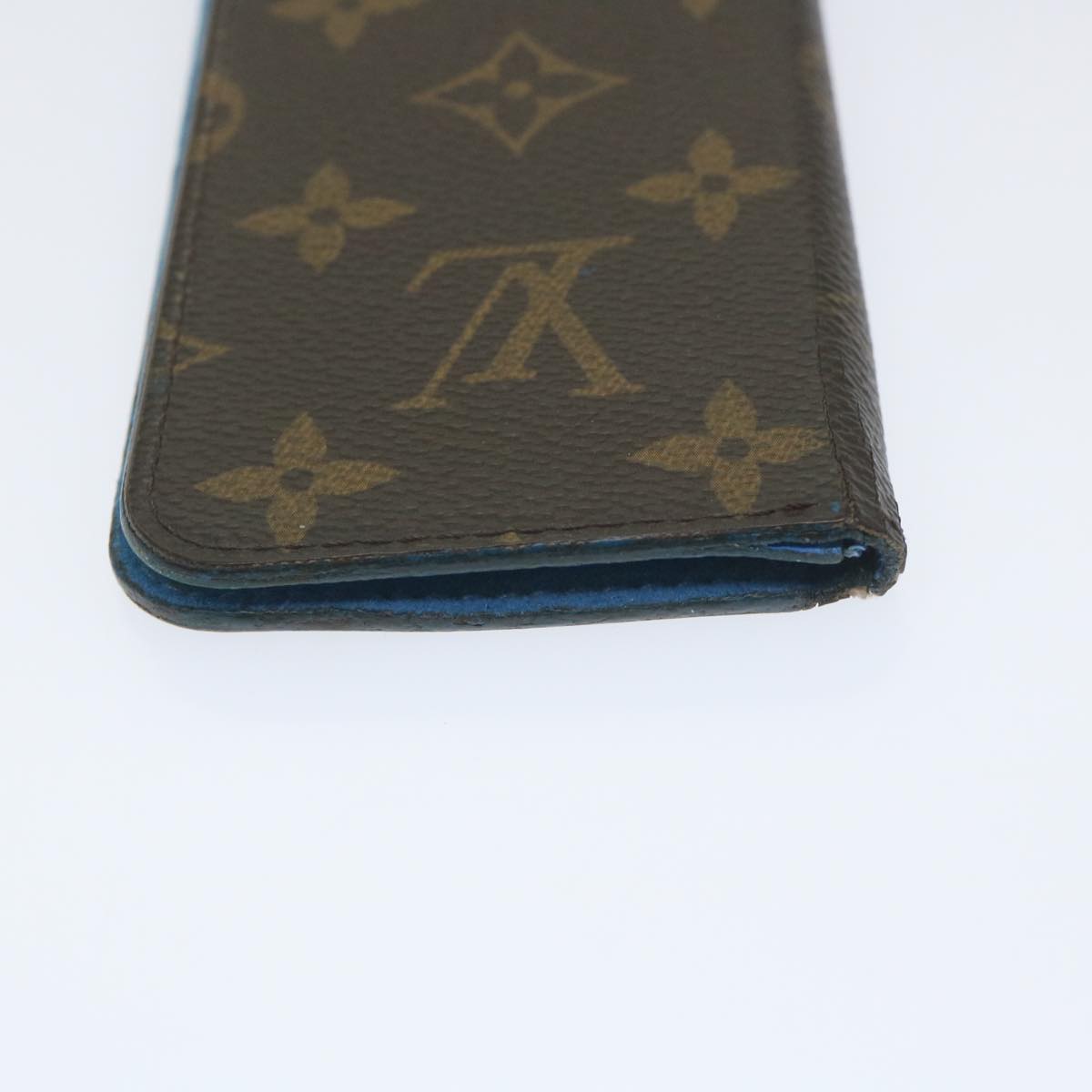 LOUIS VUITTON Monogram iPhone Case 4Set Blue Pink LV Auth ti1305