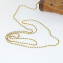 MCM Vicetos Logogram Chain Shoulder Bag Leather Brown Auth ti1320-8