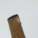 GUCCI Guccissima GG Canvas High Heels Leather 37 C Brown Auth ti1349-7