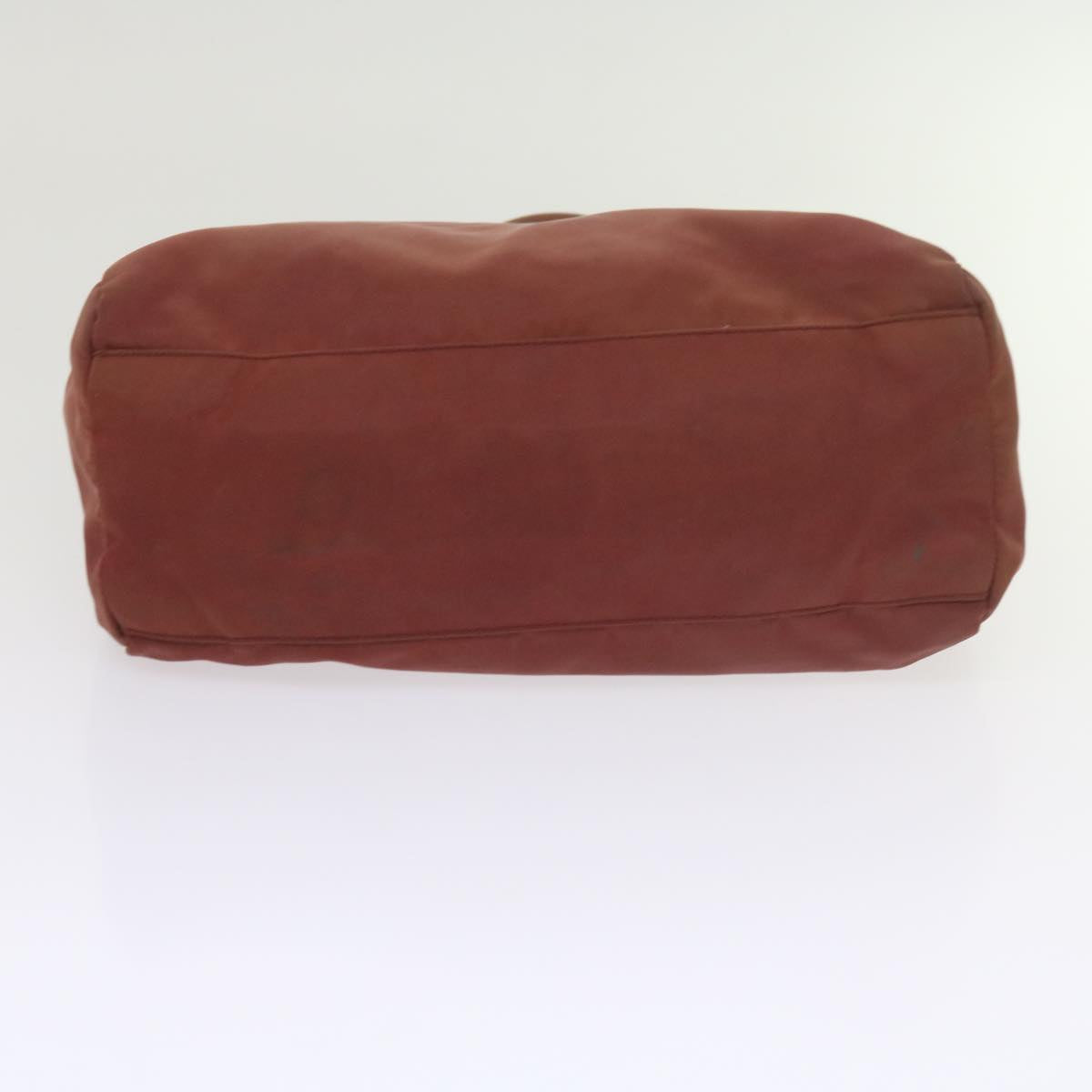 PRADA Hand Bag Nylon Red Auth ti1371