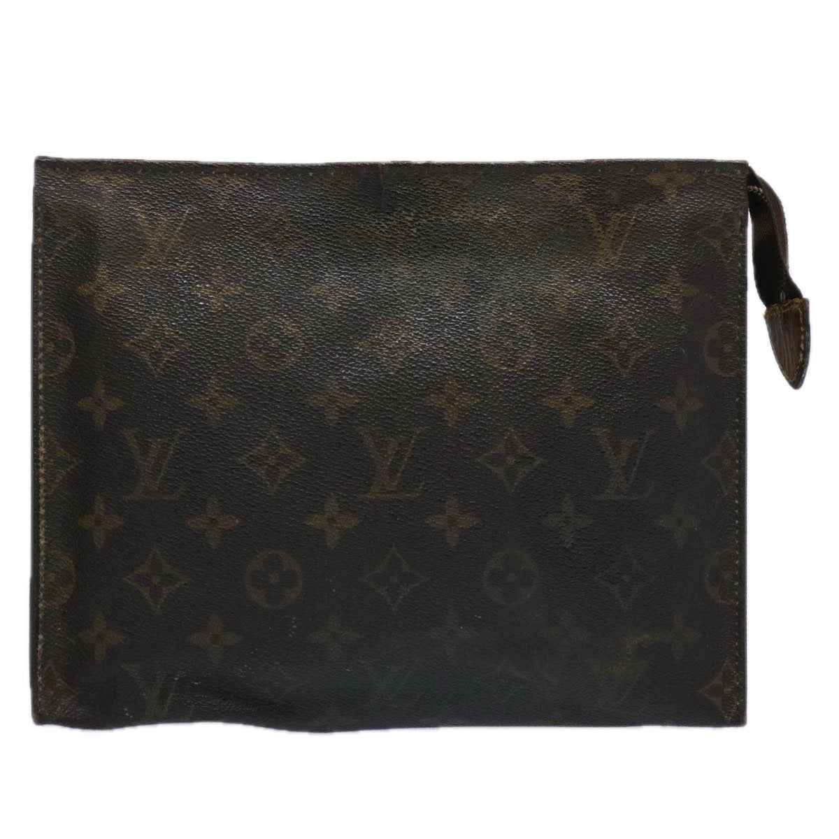 LOUIS VUITTON Monogram Poche Toilette 26 Pouch M47542 LV Auth ti1403