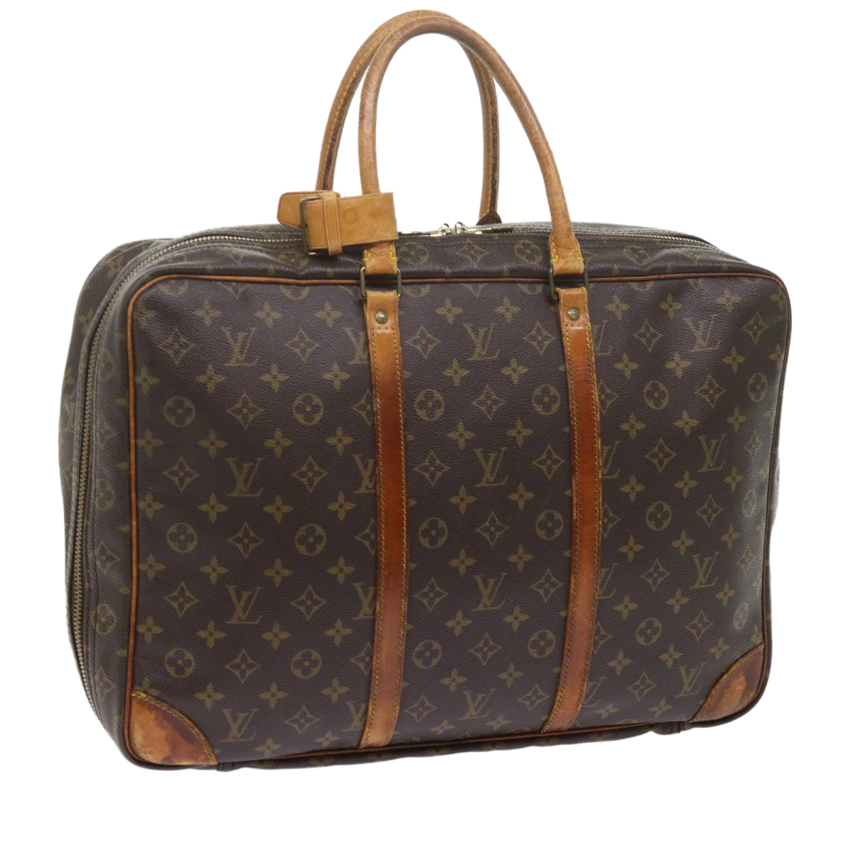 LOUIS VUITTON Monogram Sirius 45 Boston Bag M41408 LV Auth ti1407