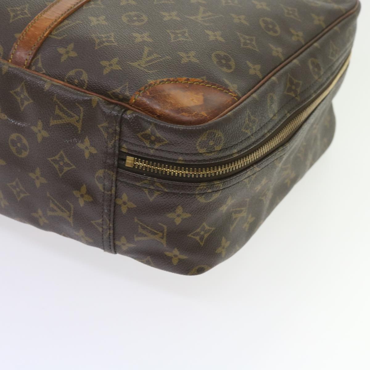 LOUIS VUITTON Monogram Sirius 45 Boston Bag M41408 LV Auth ti1407