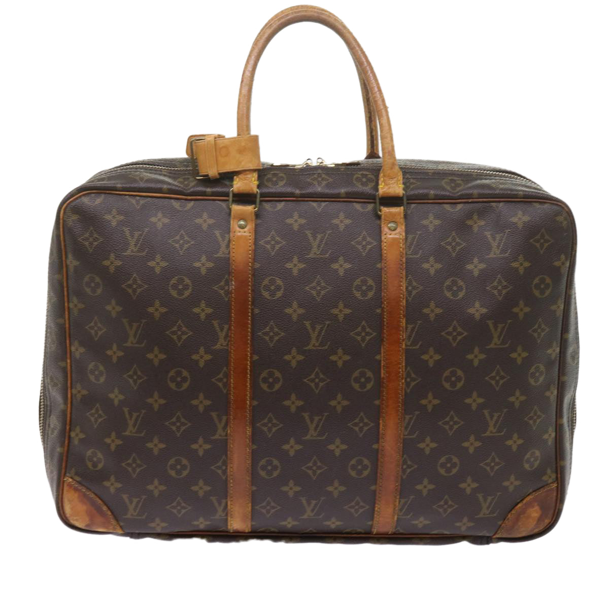 LOUIS VUITTON Monogram Sirius 45 Boston Bag M41408 LV Auth ti1407