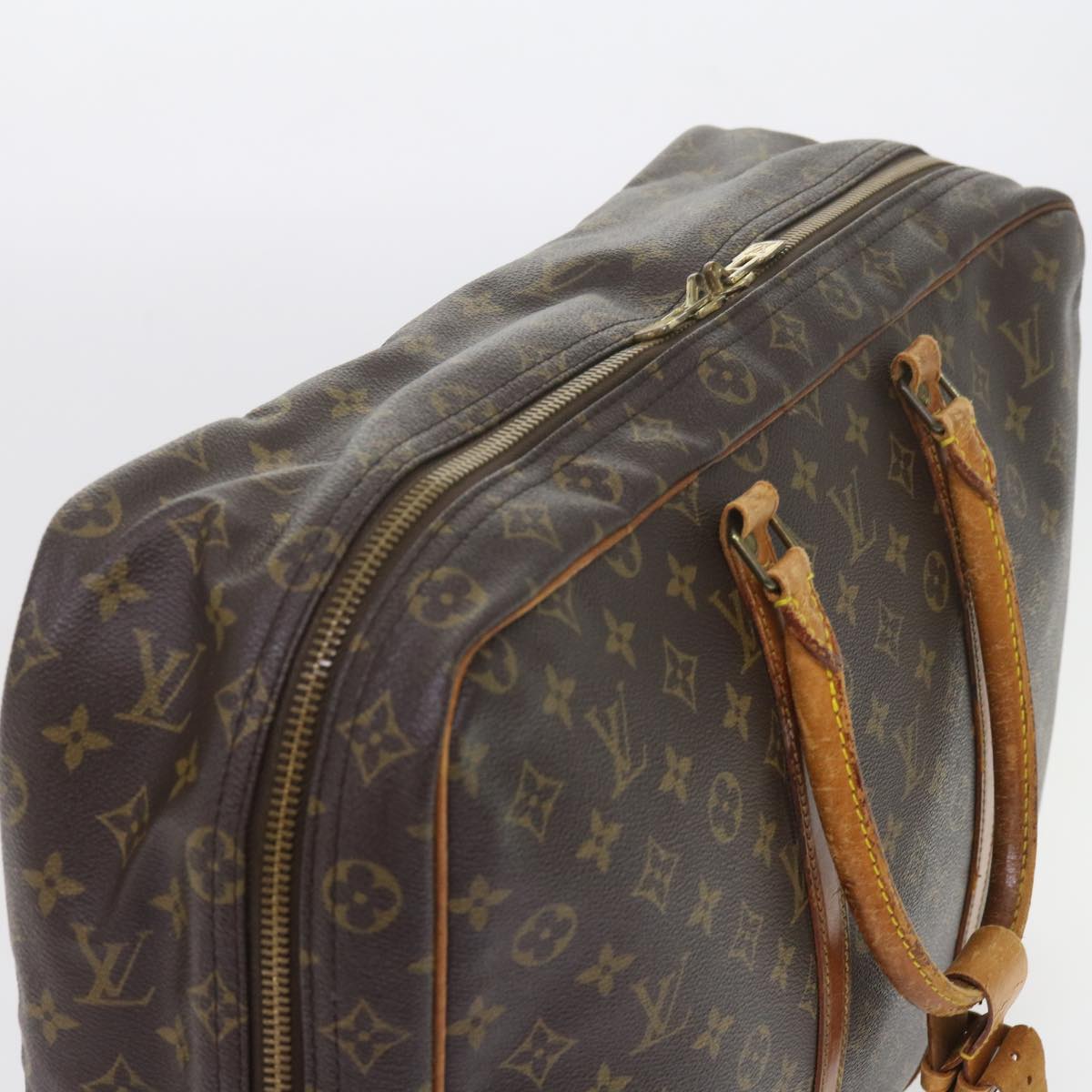 LOUIS VUITTON Monogram Sirius 45 Boston Bag M41408 LV Auth ti1407