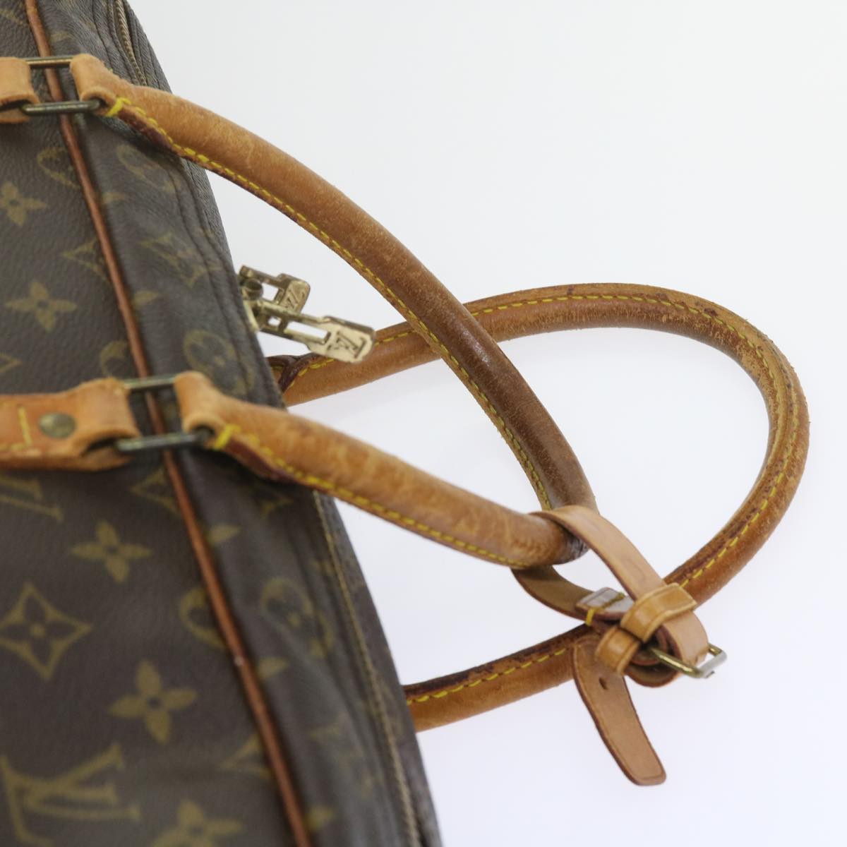 LOUIS VUITTON Monogram Sirius 45 Boston Bag M41408 LV Auth ti1407