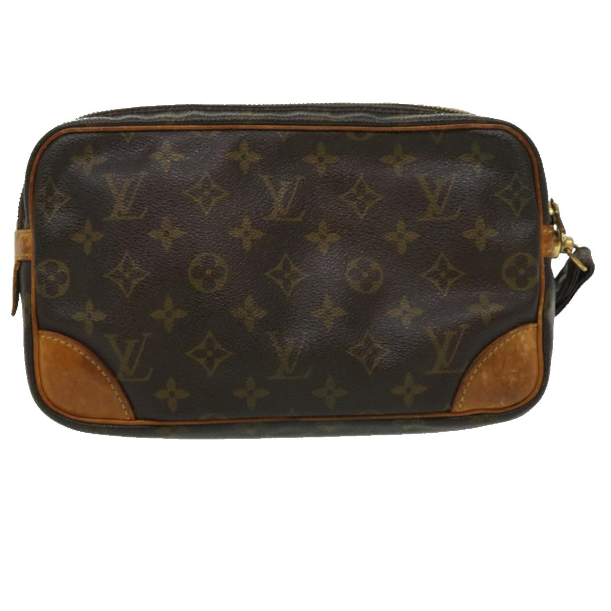 LOUIS VUITTON Monogram Marly Dragonne GM Clutch Bag M51825 LV Auth ti662 - 0