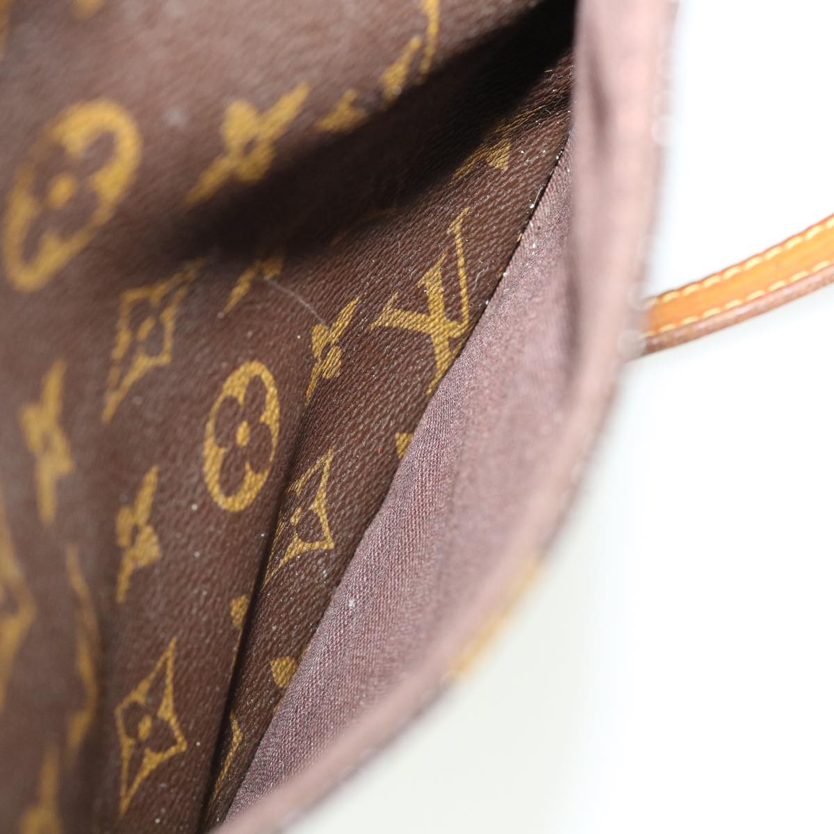 LOUIS VUITTON Monogram Menilmontant MM Shoulder Bag M40473 LV Auth ti796