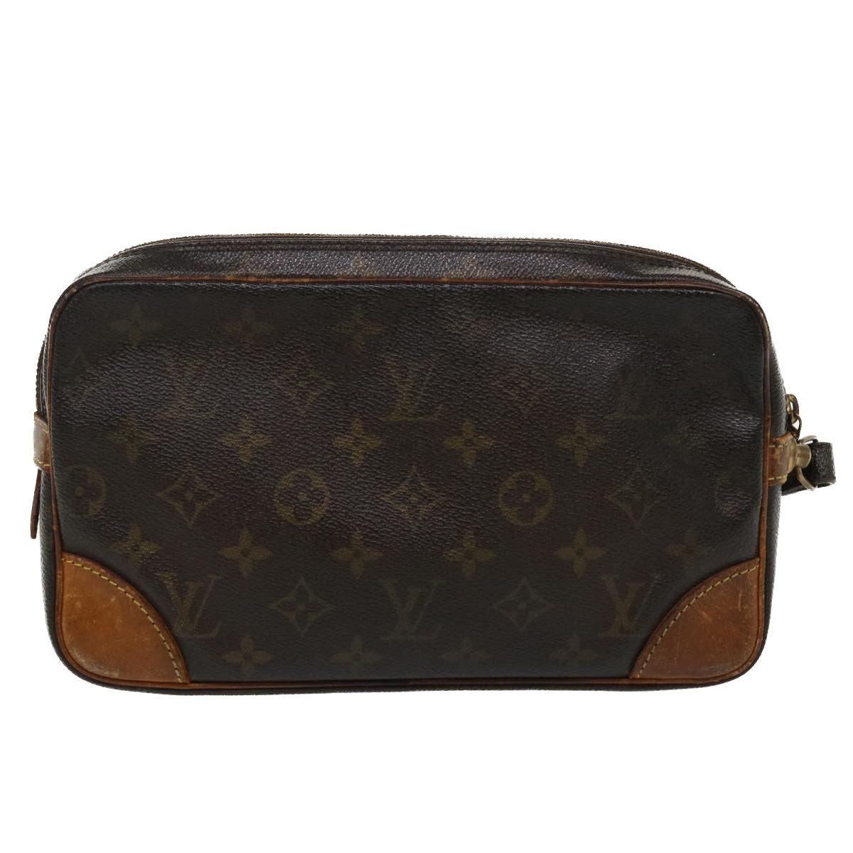 LOUIS VUITTON Monogram Marly Dragonne GM Clutch Bag M51825 LV Auth ti855