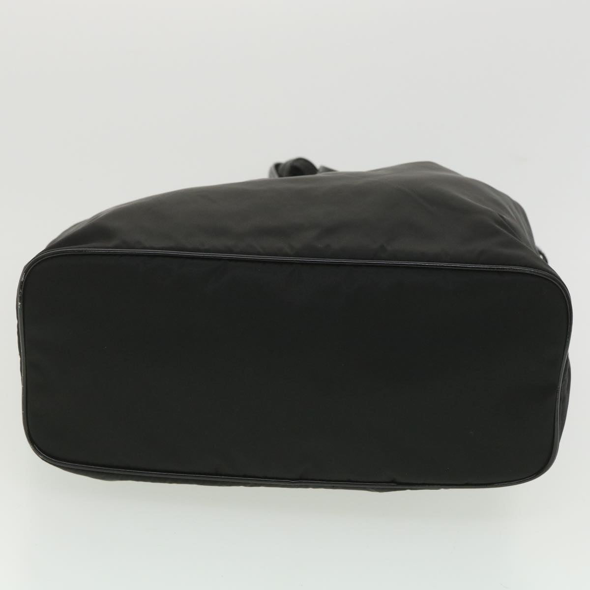 PRADA Hand Bag Nylon Black Auth ti919