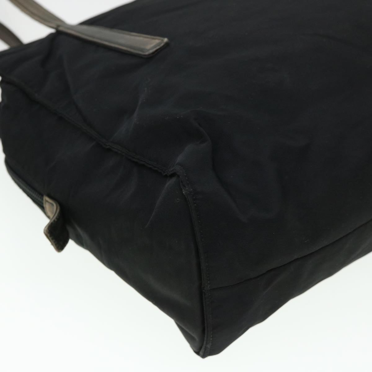 FENDI Shoulder Bag Nylon Black Auth ti960