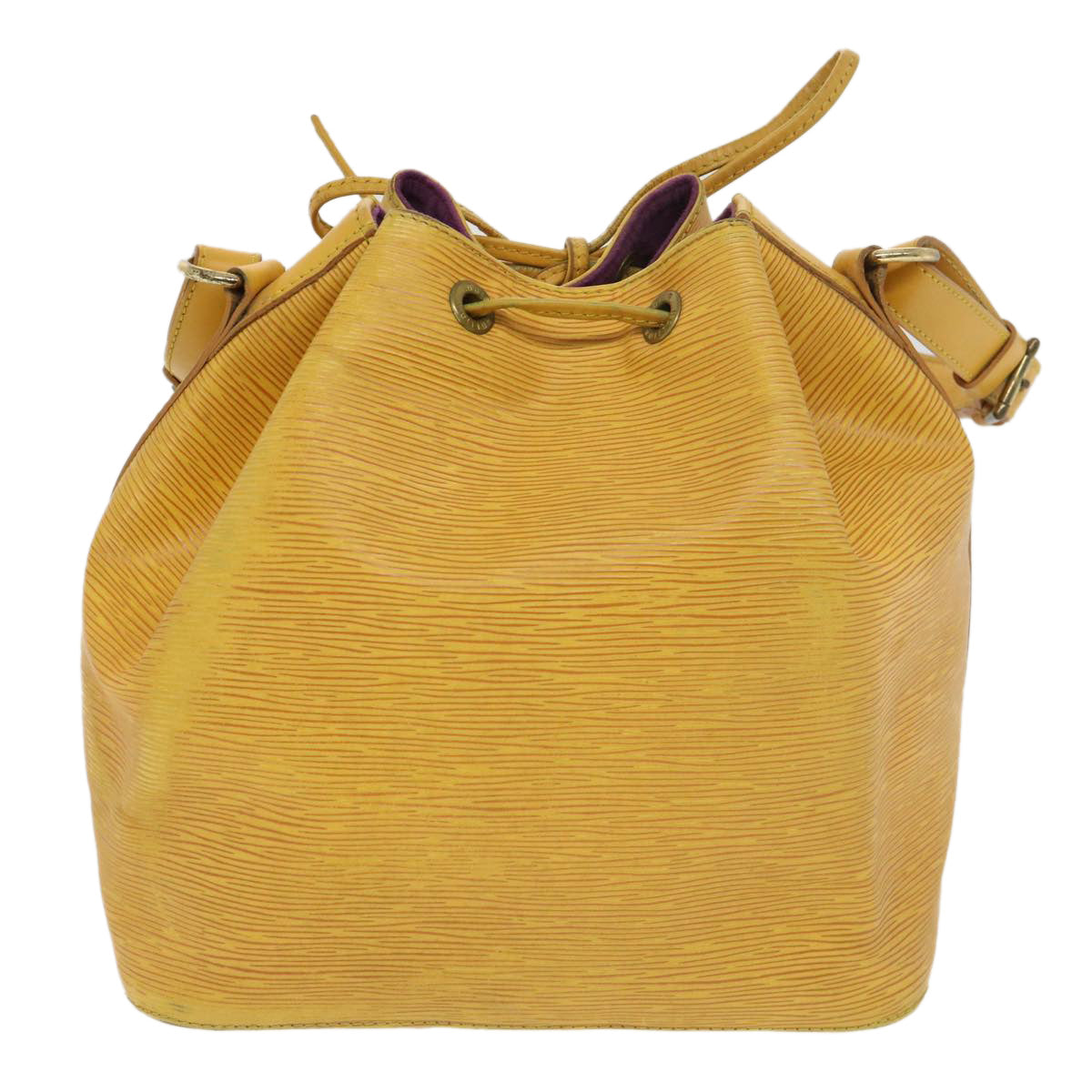 LOUIS VUITTON Epi Petit Noe Shoulder Bag Tassili Yellow M44109 LV Auth ti982 - 0