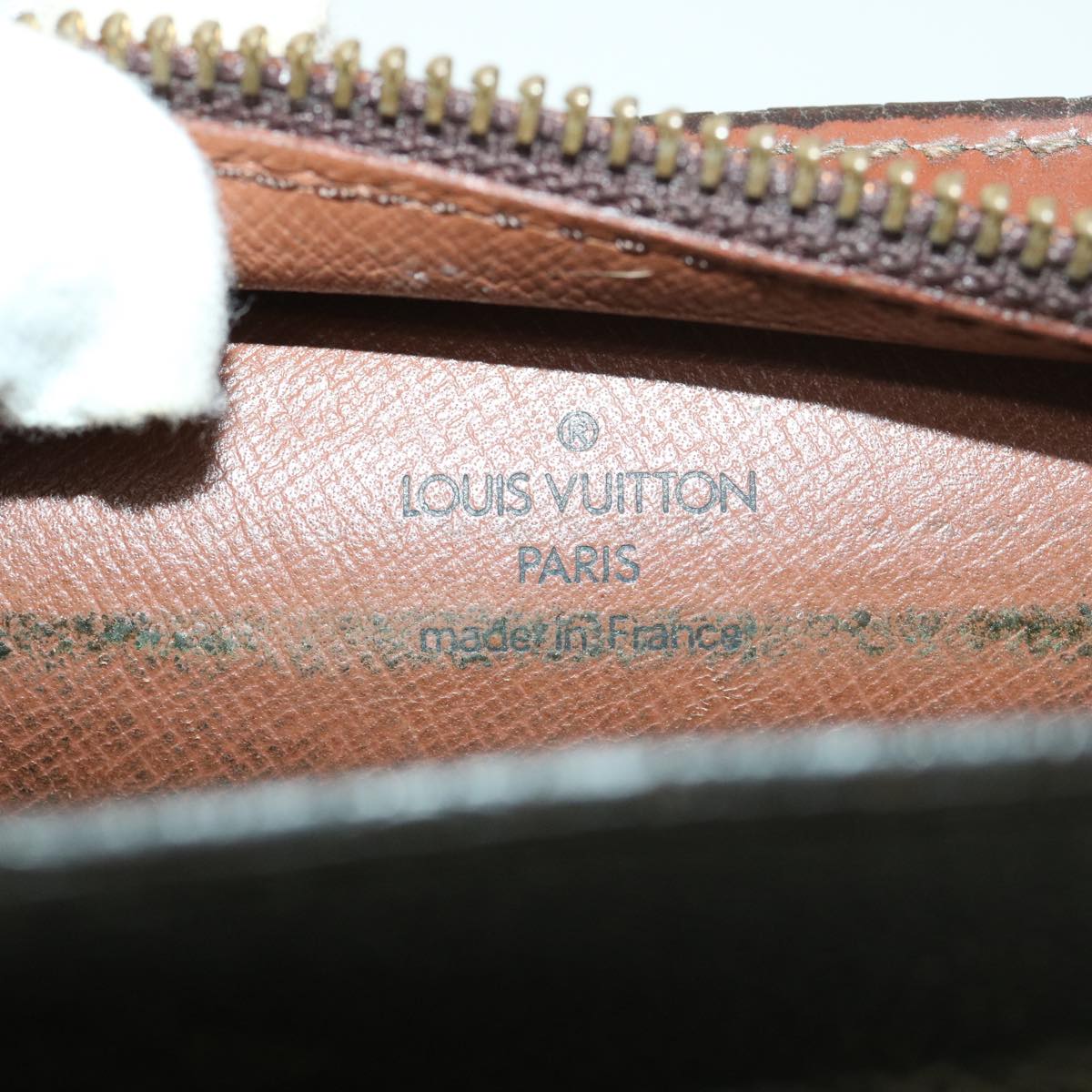 LOUIS VUITTON Monogram Pochette Homme Clutch Bag M51795 LV Auth ti983