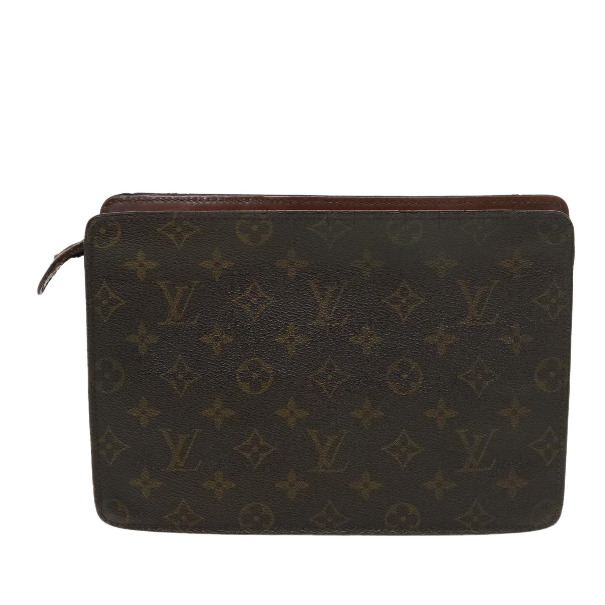 LOUIS VUITTON Monogram Pochette Homme Clutch Bag M51795 LV Auth ti983 - 0