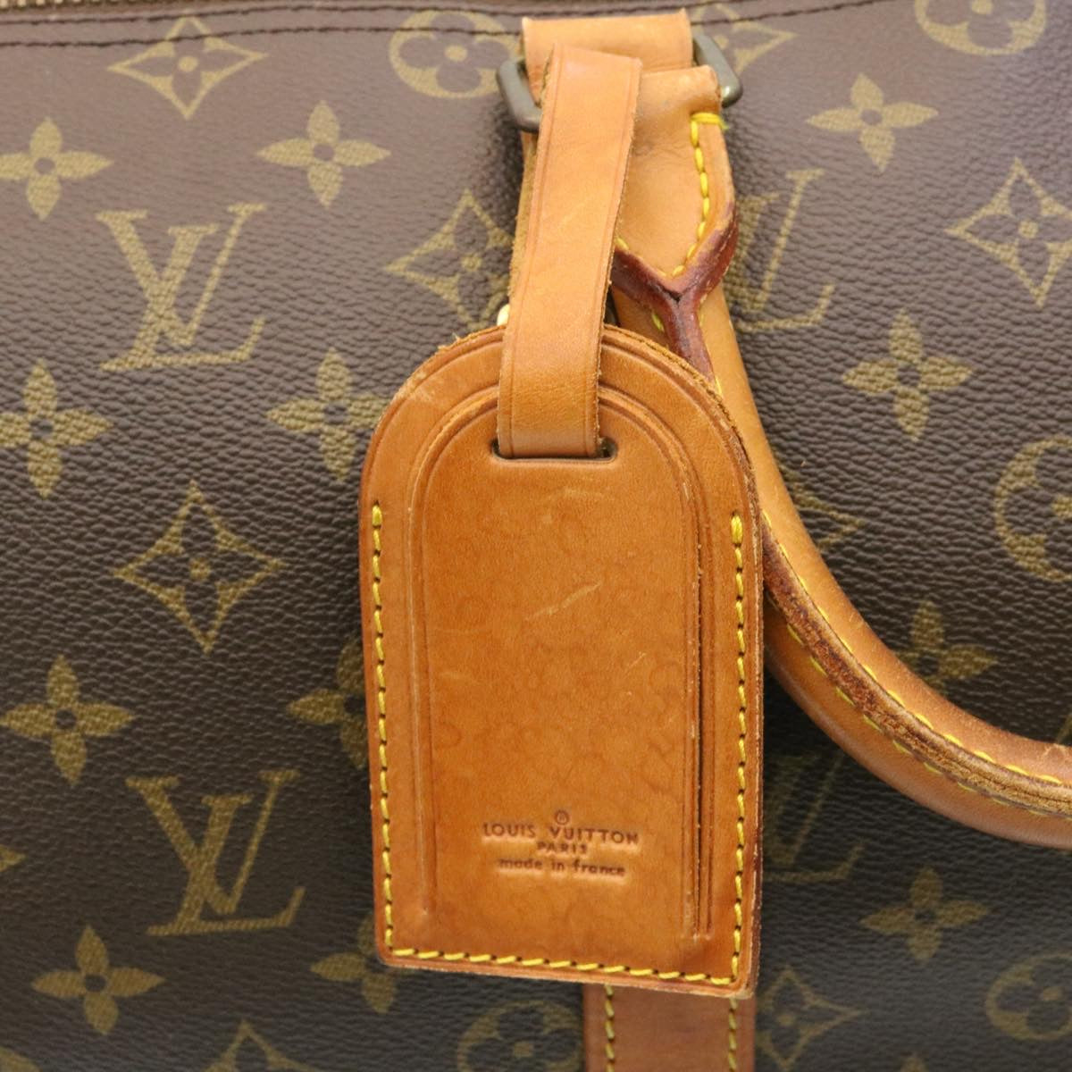 LOUIS VUITTON Monogram Keepall 45 Boston Bag M41428 LV Auth tp022